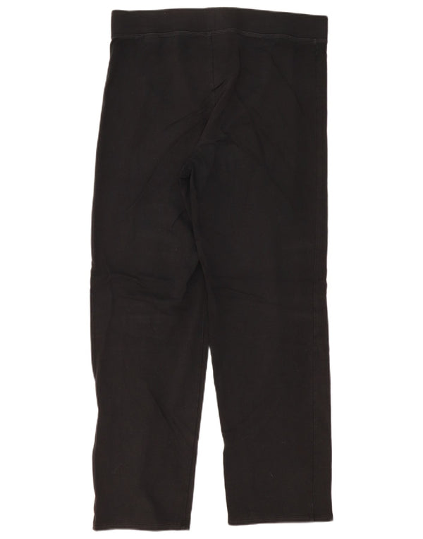 Marks & Spencer Womens Leggings UK 14 Large Black Cotton