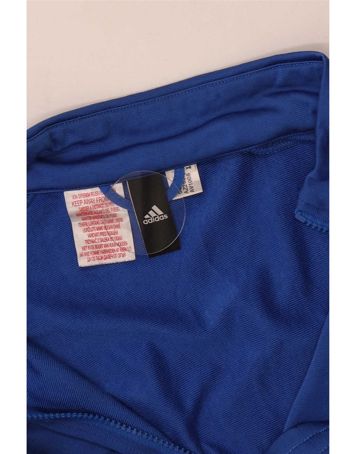 Adidas Mens Tracksuit Top Jacket Small Blue
