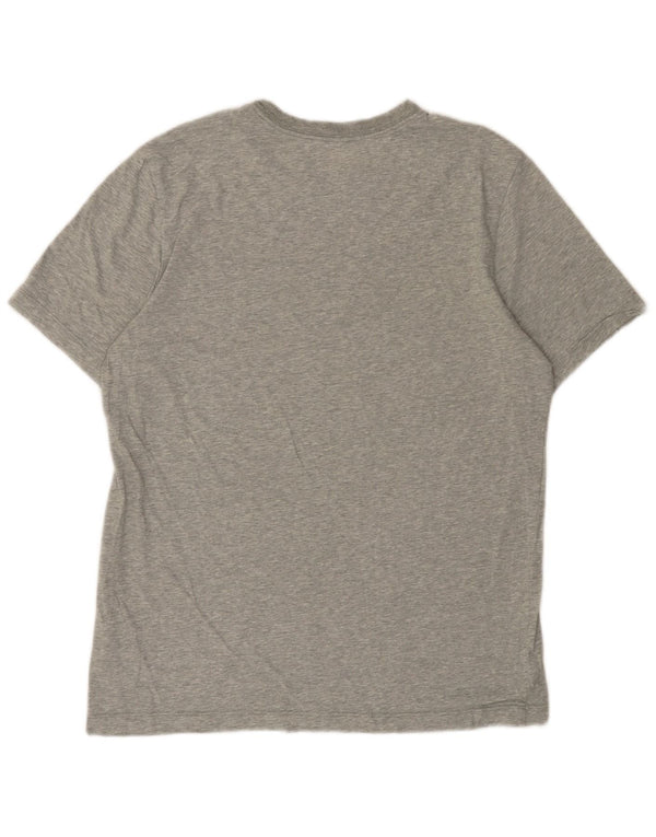 Nike Mens Stanford Graphic T-Shirt Top Medium Grey Cotton