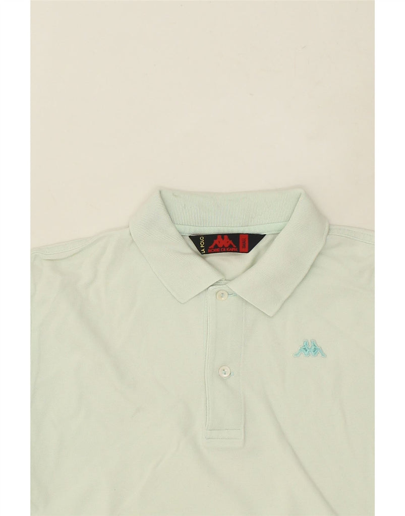 KAPPA Mens Polo Shirt Small Green Cotton | Vintage Kappa | Thrift | Second-Hand Kappa | Used Clothing | Messina Hembry 