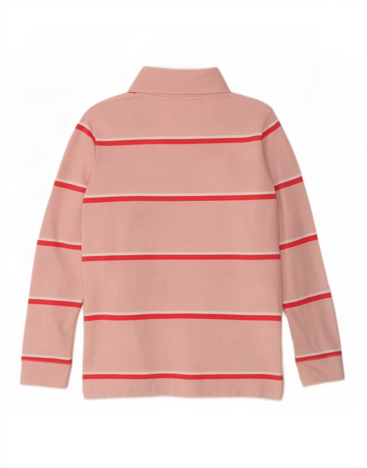 Crew Clothing Womens Sweatshirt Jumper UK 12 Medium Pink Striped
