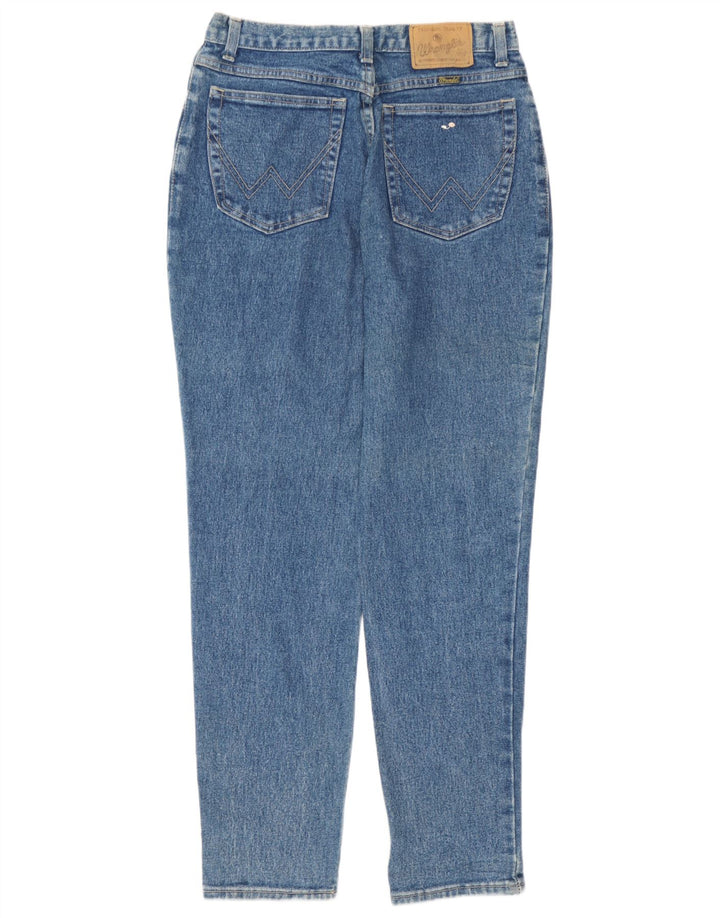 Wrangler Womens Slim Jeans W32 L30 Blue Cotton