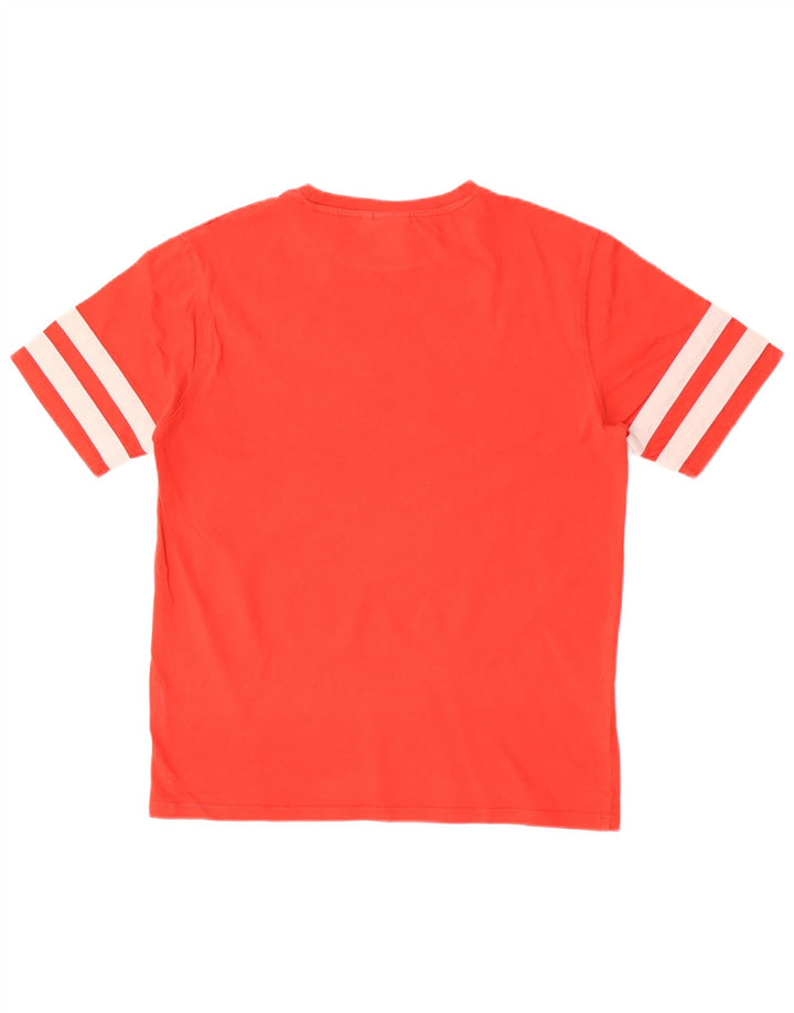 Ellesse Mens Graphic T-Shirt Top Small Red Cotton