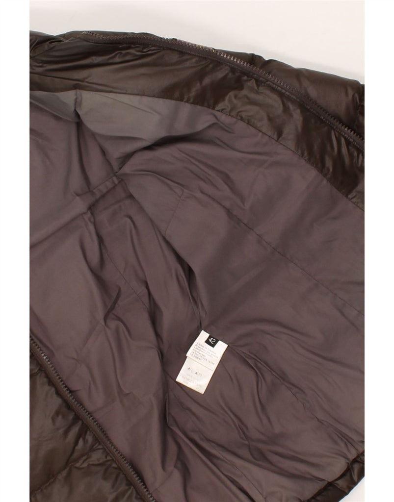 PATRIZIA PEPE Womens Padded Jacket IT 42 Medium Brown Polyamide | Vintage Patrizia Pepe | Thrift | Second-Hand Patrizia Pepe | Used Clothing | Messina Hembry 