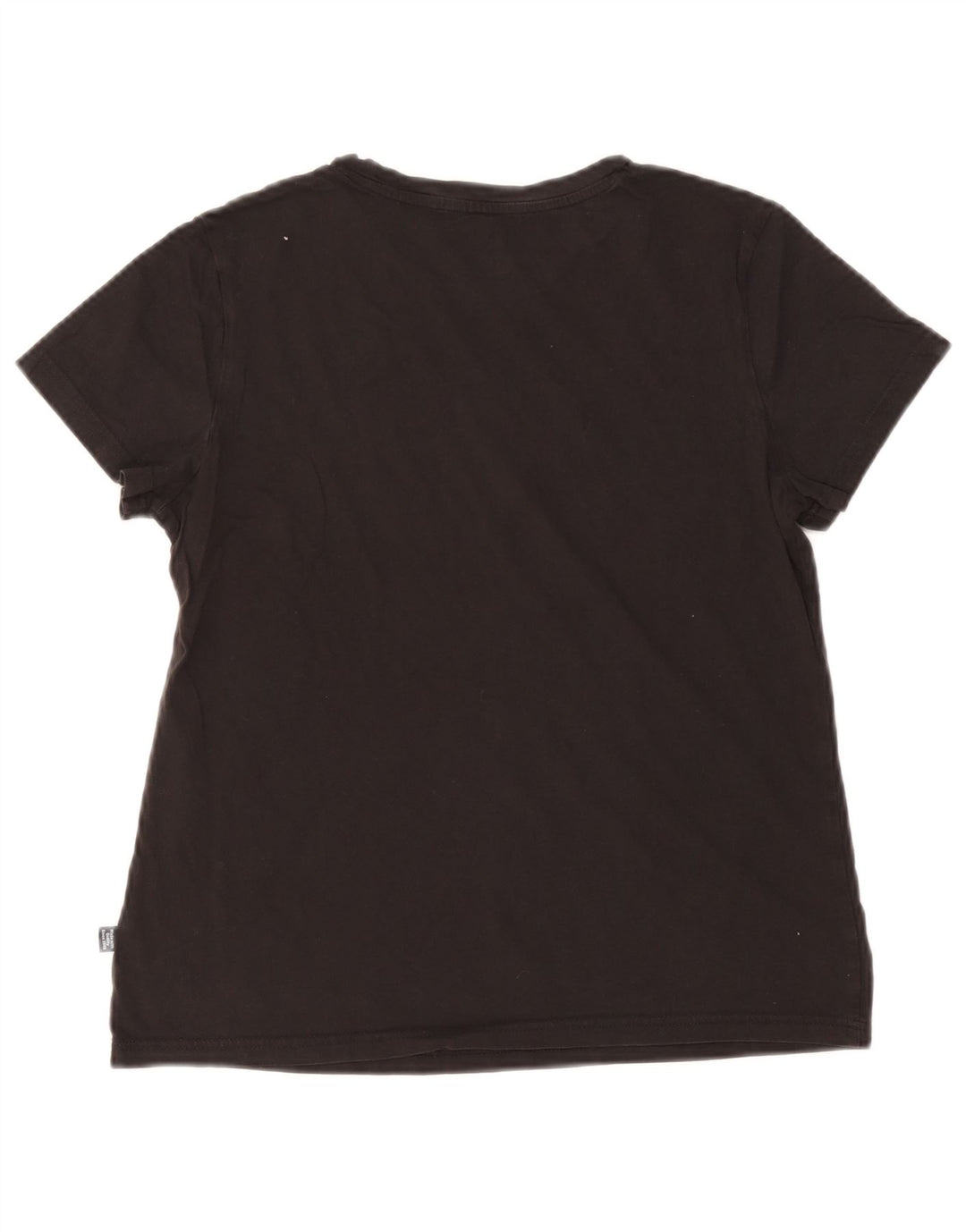 Puma Womens Graphic T-Shirt Top UK 14 Medium Black