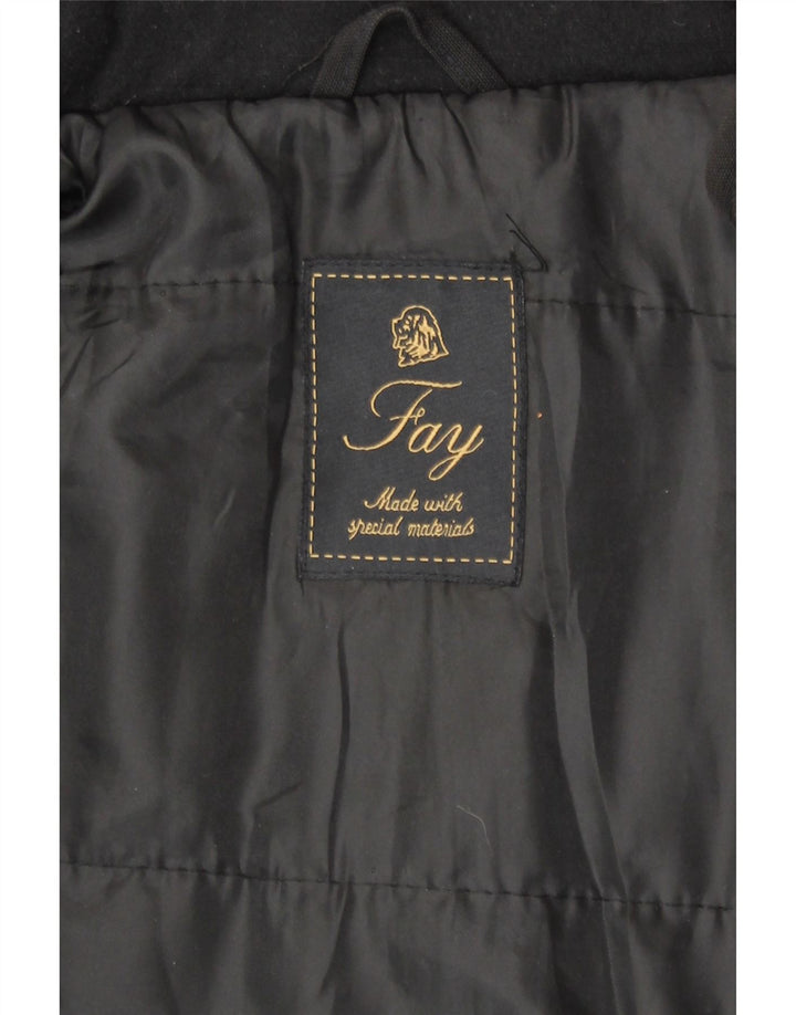 Fay Mens Utility Jacket UK 42 XL Black
