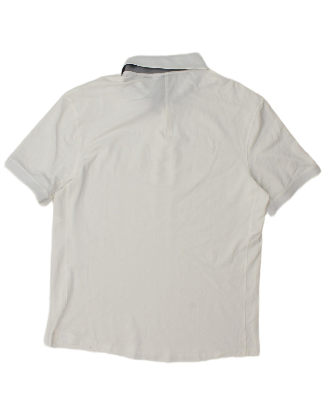 LULULEMON Mens Polo Shirt XL White Cotton