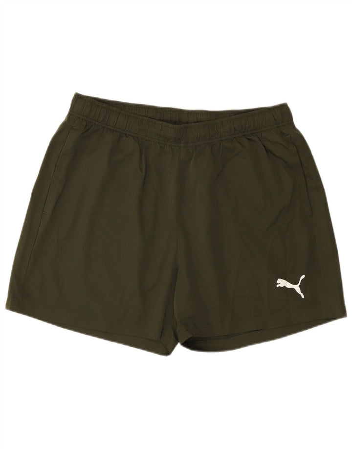 PUMA Mens Sport Shorts XL  Khaki Polyester