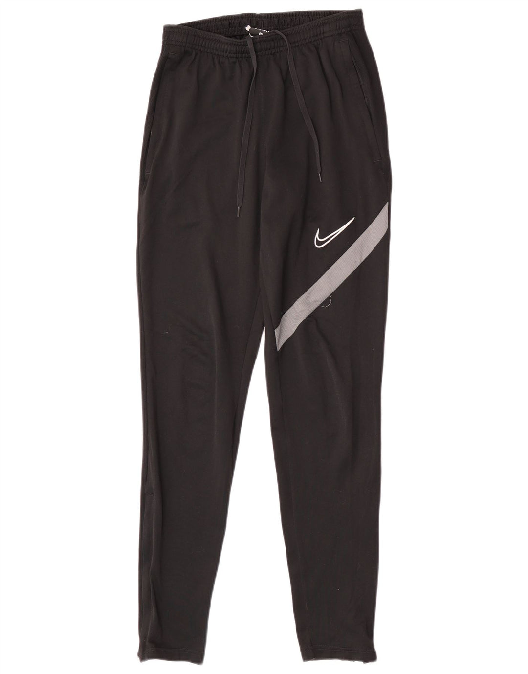 Nike Mens Dri Fit Tracksuit Trousers XS  Black Colourblock Polyester