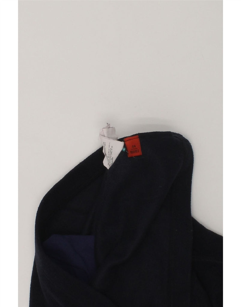 NAPAPIJRI Boys Zip Neck Fleece Jumper 3-4 Years Navy Blue Polyester | Vintage Napapijri | Thrift | Second-Hand Napapijri | Used Clothing | Messina Hembry 