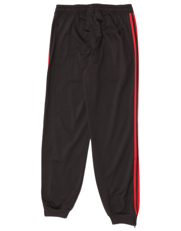 ADIDAS Boys AC Milan Tracksuit Trousers Joggers 13-14 Years  Black