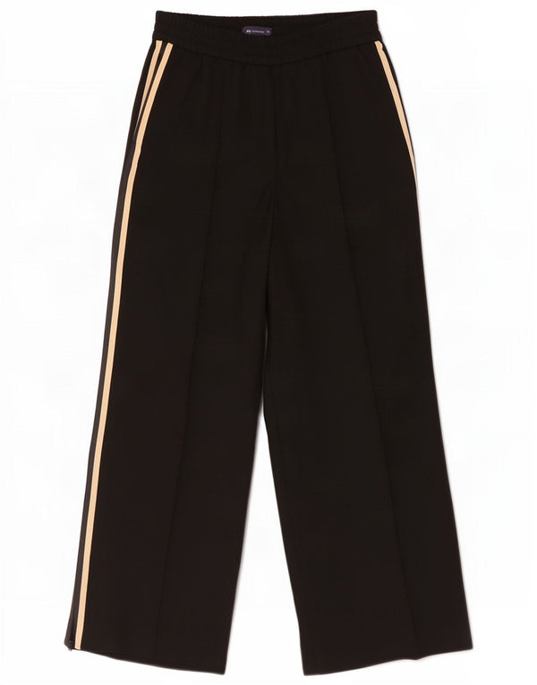 Marks & Spencer Womens Tracksuit Trousers UK 10 Small Black Polyester