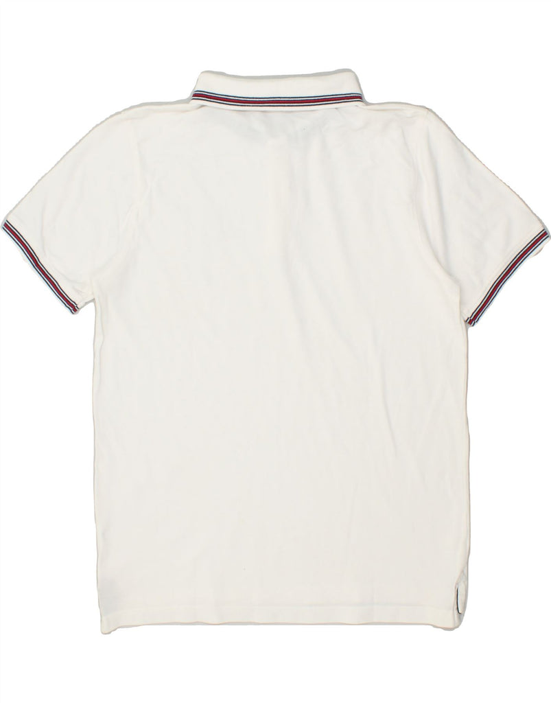 FILA Mens Polo Shirt XL White | Vintage Fila | Thrift | Second-Hand Fila | Used Clothing | Messina Hembry 