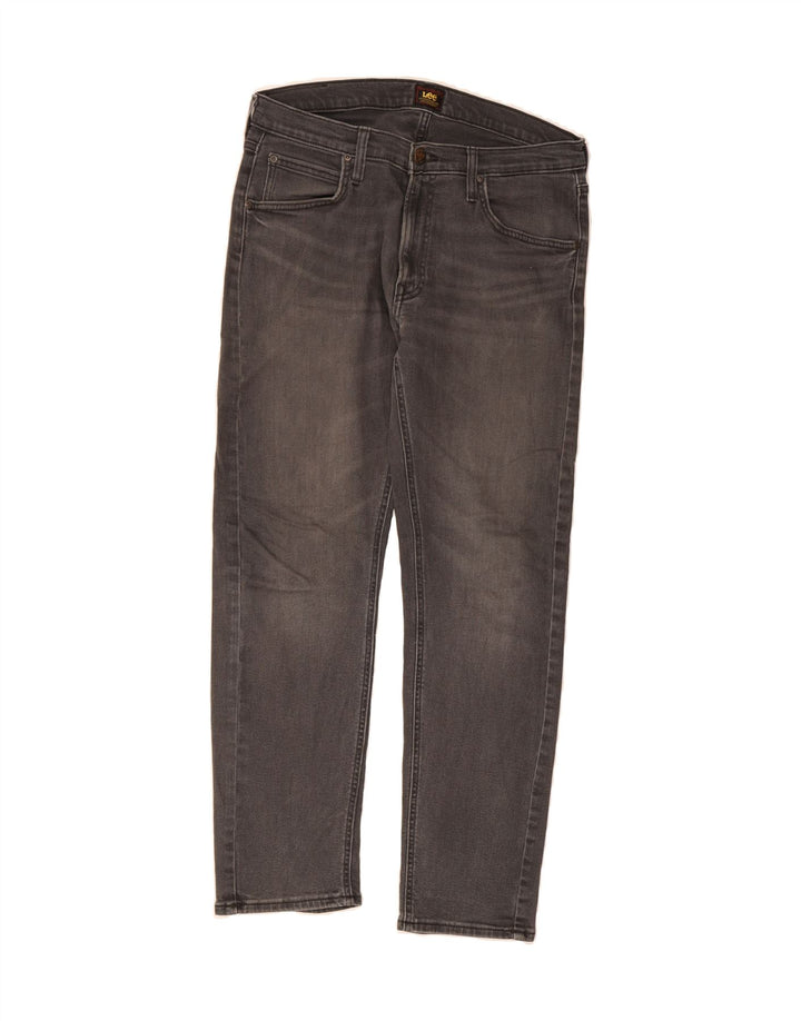 LEE Mens Daren Zip Fly Straight Jeans W31 L27 Grey Cotton Vintage Lee and Second-Hand Lee from Messina Hembry 