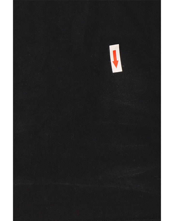 Nike Mens Graphic T-Shirt Top Large Black Cotton
