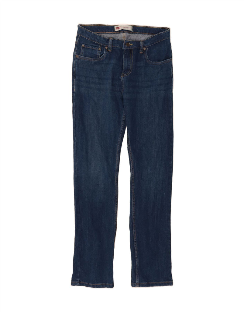 LEVI'S Girls 510 Skinny Jeans 15-16 Years W29 L31 Blue Cotton Vintage Levi's and Second-Hand Levi's from Messina Hembry 
