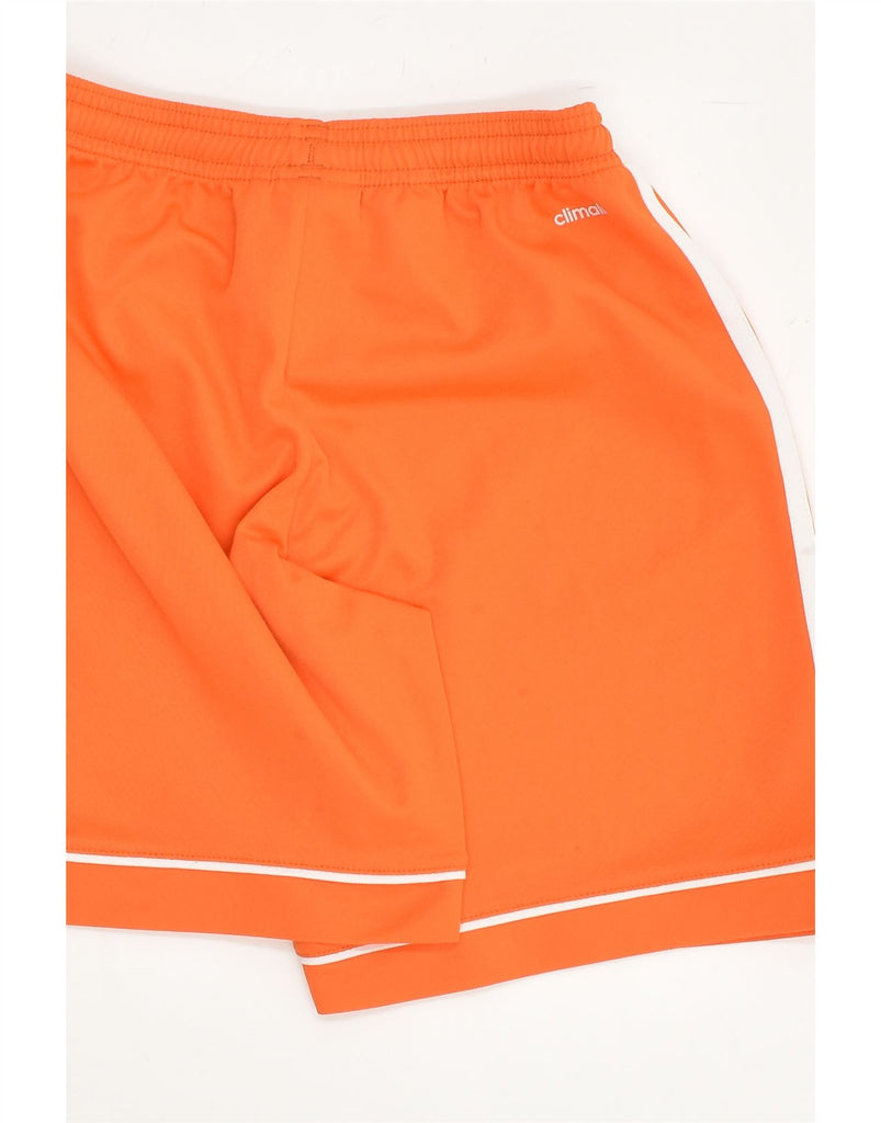 ADIDAS Boys Climacool Sport Shorts 11-12 Years Orange Polyester | Vintage Adidas | Thrift | Second-Hand Adidas | Used Clothing | Messina Hembry 