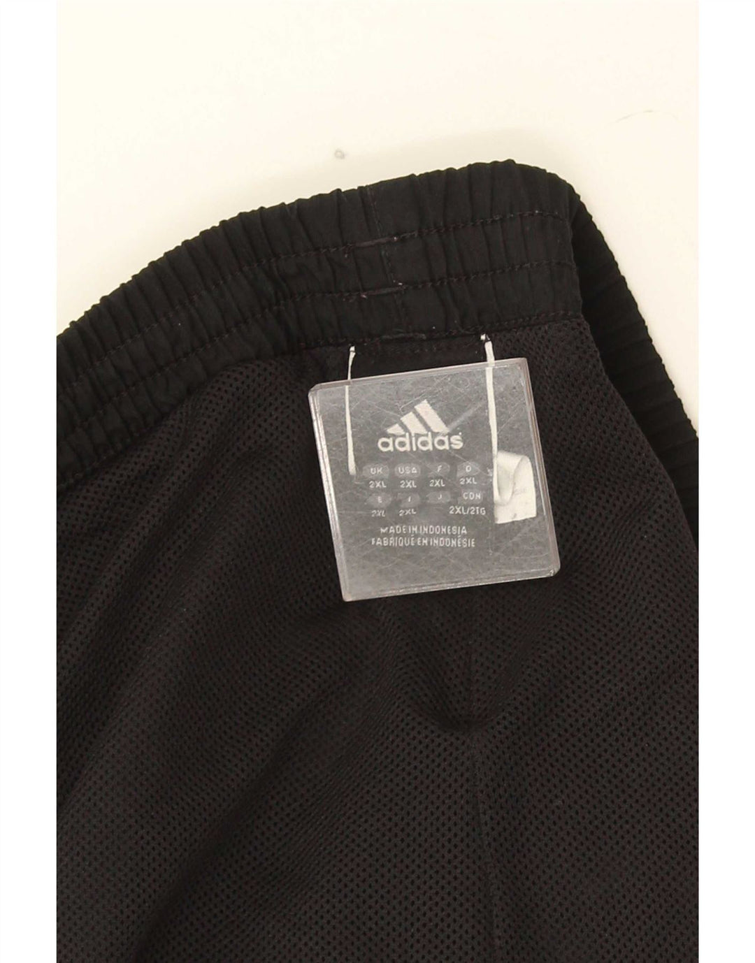 Adidas Mens Tracksuit Trousers 2XL Black Polyester