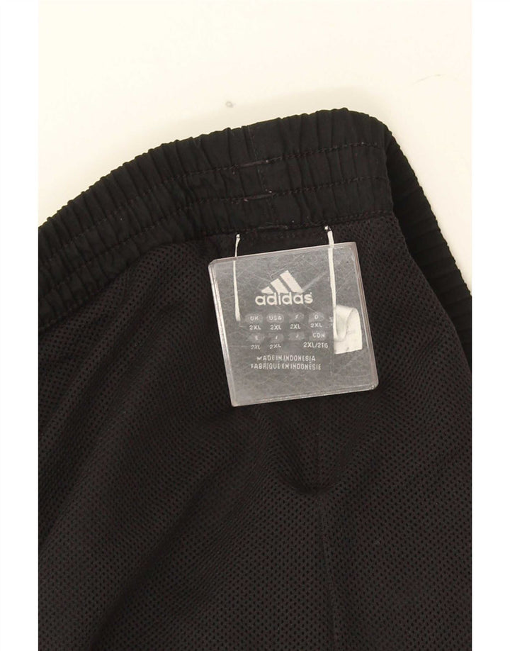 Adidas Mens Tracksuit Trousers 2XL Black Polyester