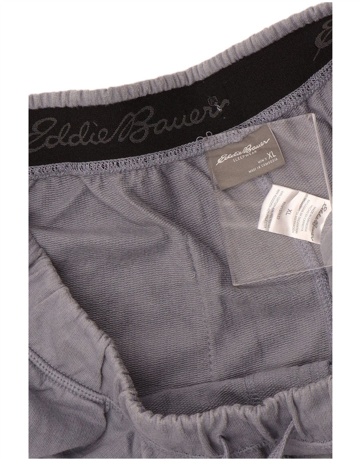 Eddie Bauer Mens Sport Shorts XL Grey Cotton
