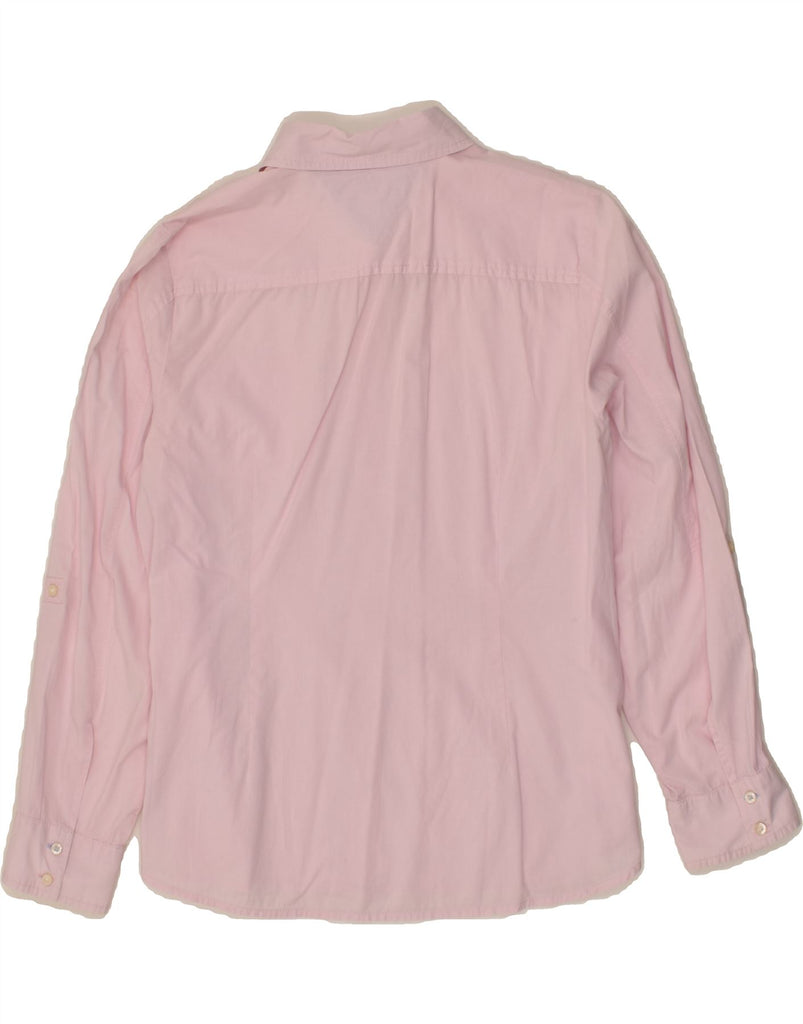 TOMMY HILFIGER Womens Classic Fit Shirt UK 18 XL Pink Cotton | Vintage Tommy Hilfiger | Thrift | Second-Hand Tommy Hilfiger | Used Clothing | Messina Hembry 