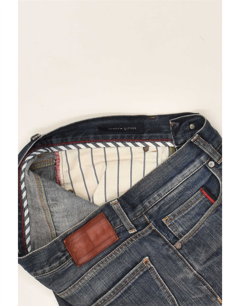 TOMMY HILFIGER Mens Straight Jeans W34 L29 Navy Blue Cotton Vintage Tommy Hilfiger and Second-Hand Tommy Hilfiger from Messina Hembry 