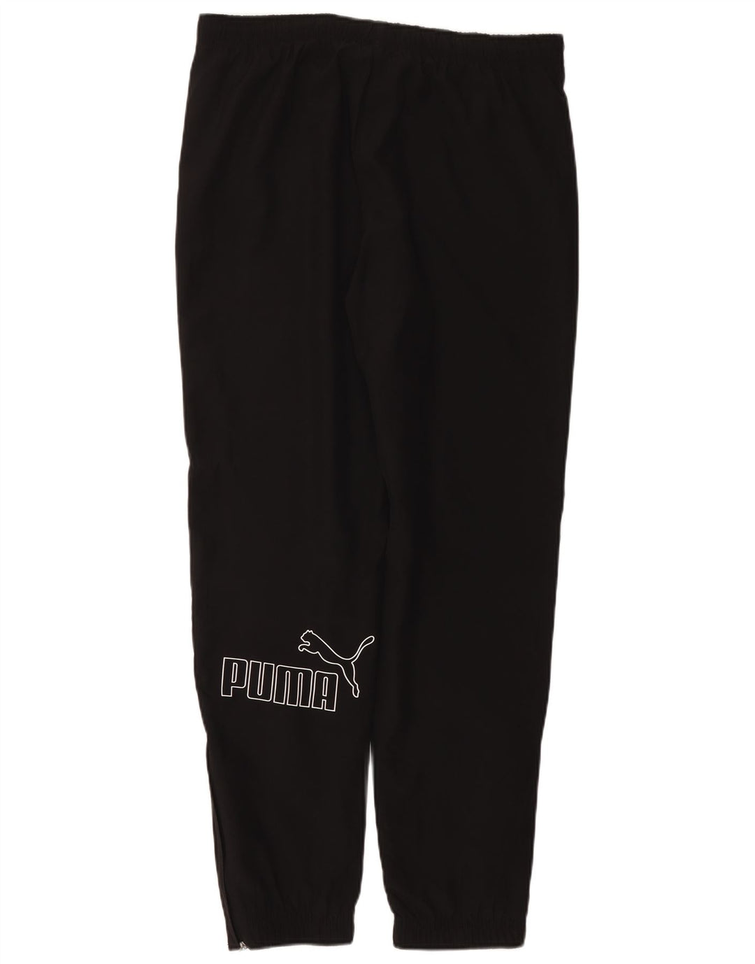 PUMA Mens Graphic Tracksuit Trousers Joggers Medium Black
