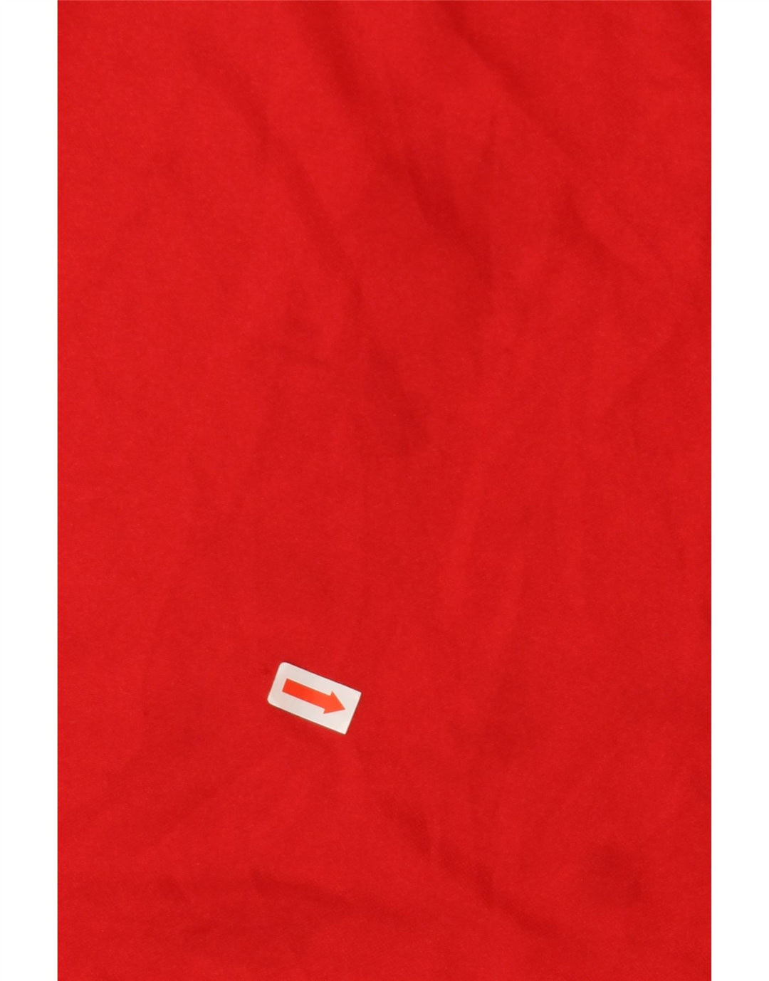 Nike Womens Fit Dry T-Shirt Top US 8/10 Medium Red Colourblock Polyester