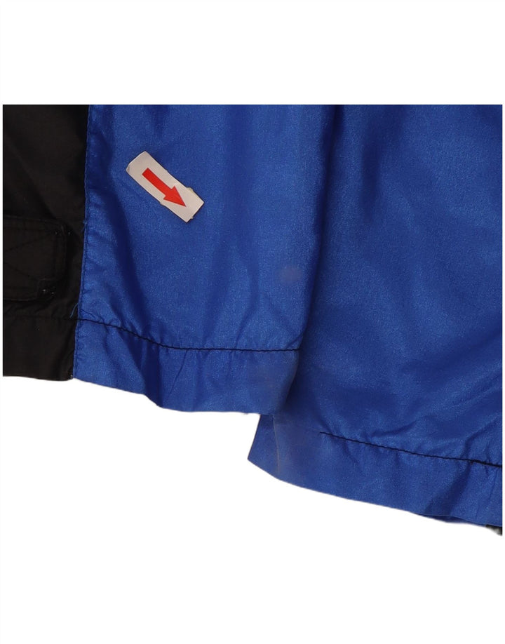 Frank Shorter Mens Full Tracksuit Medium Blue Colourblock Nylon