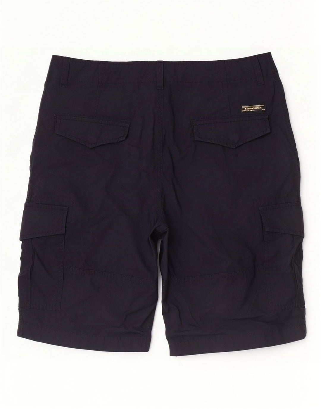 Superdry Mens Cargo Shorts W32 Medium Navy Blue Cotton