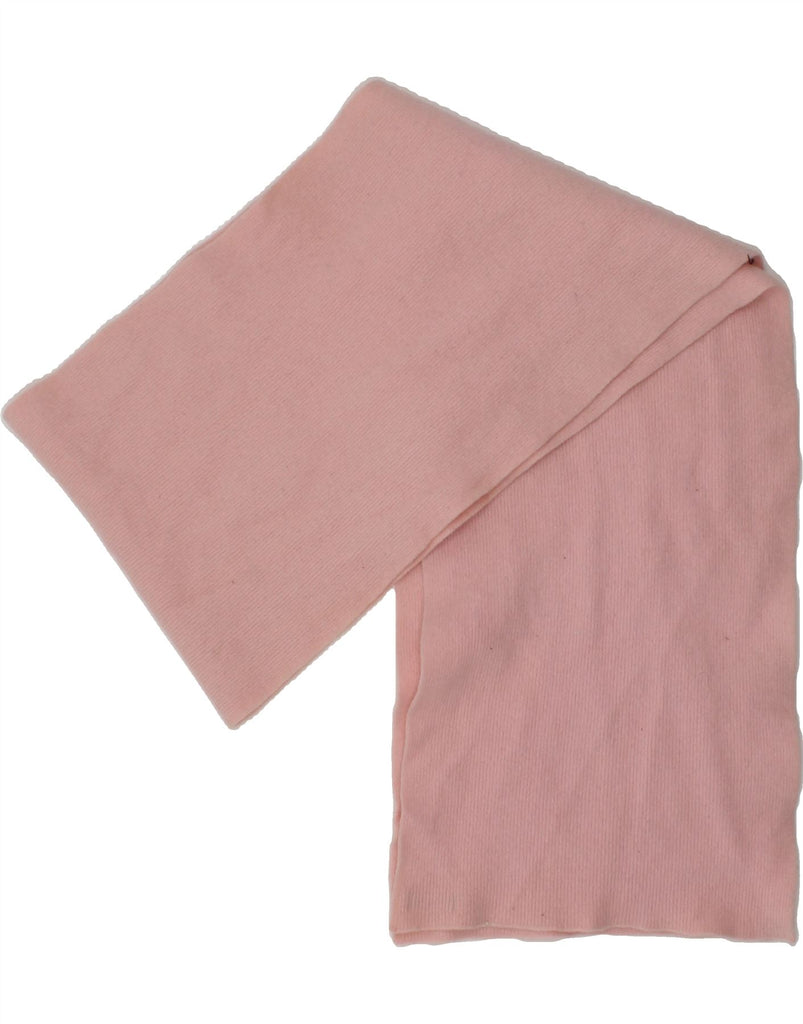 UNITED COLORS OF BENETTON Womens Rectangle Scarf One Size Pink | Vintage United Colors of Benetton | Thrift | Second-Hand United Colors of Benetton | Used Clothing | Messina Hembry 