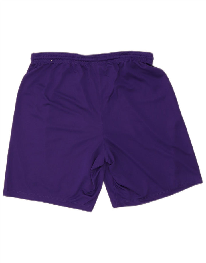 Nike Mens Dri Fit Slim Sport Shorts Medium Purple Polyester