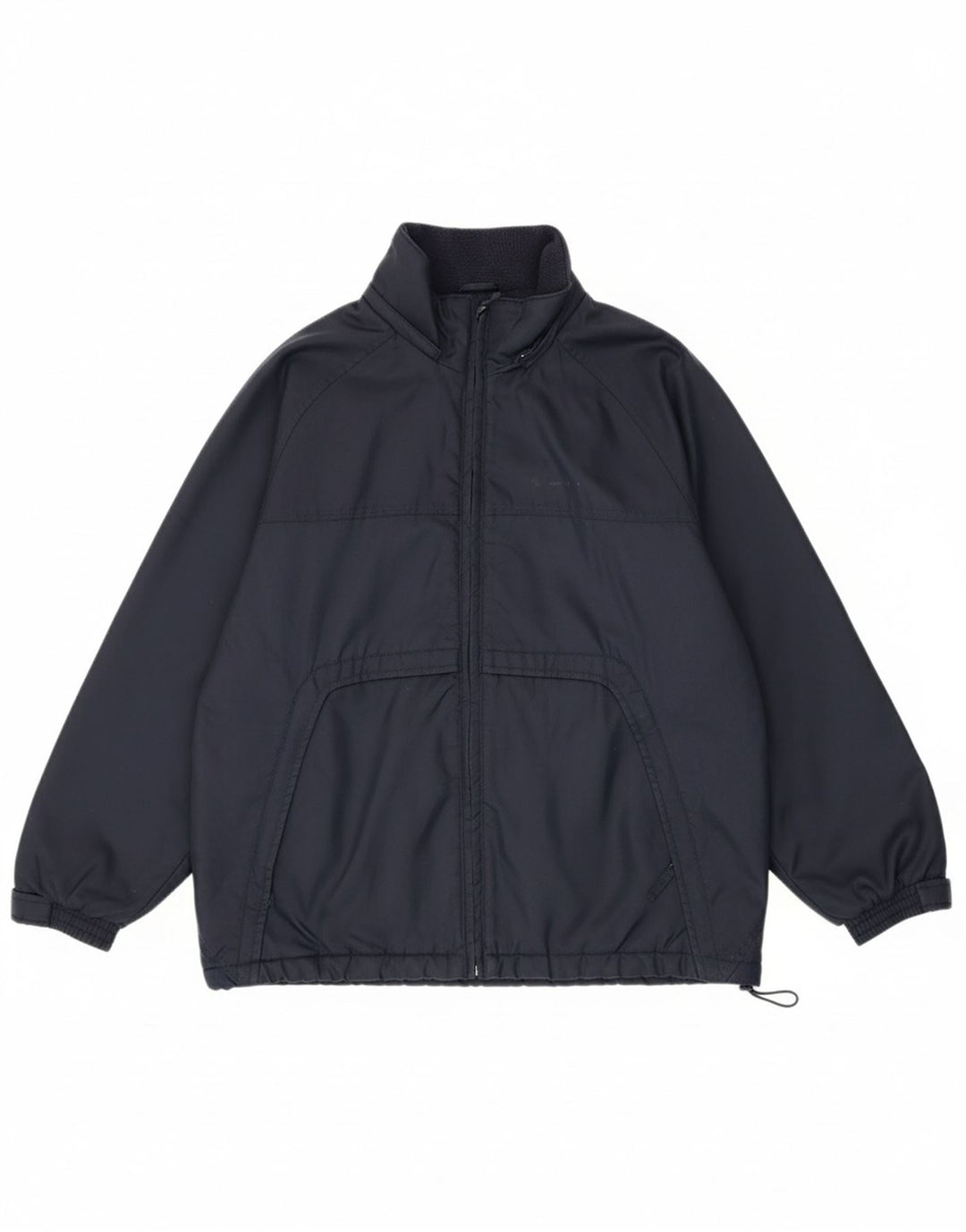 CHAMPION Boys Windbreaker Jacket 13-14 Years Navy Blue Polyamide Vintage Champion and Second-Hand Champion from Messina Hembry 