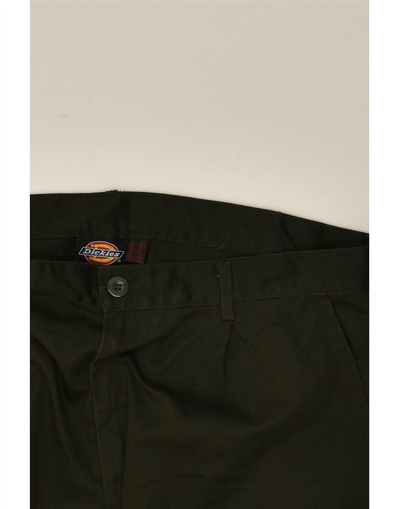 DICKIES Mens Straight Cargo Trousers W42 L29 Khaki Polyester | Vintage Dickies | Thrift | Second-Hand Dickies | Used Clothing | Messina Hembry 