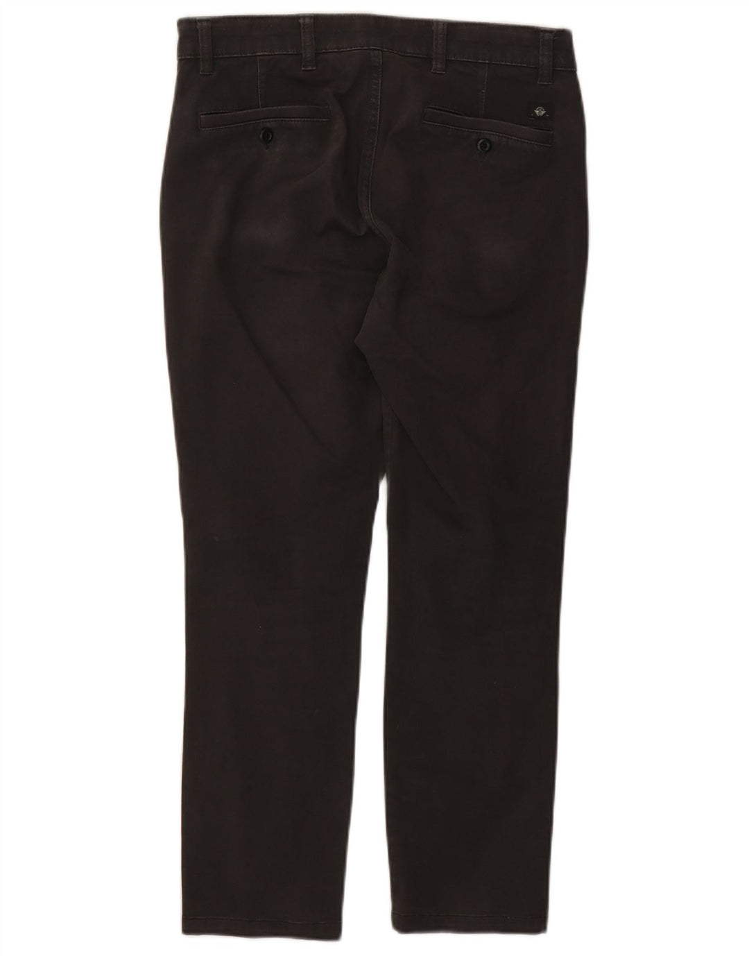 DOCKERS Mens Skinny Chino Trousers W30 L27 Black Cotton