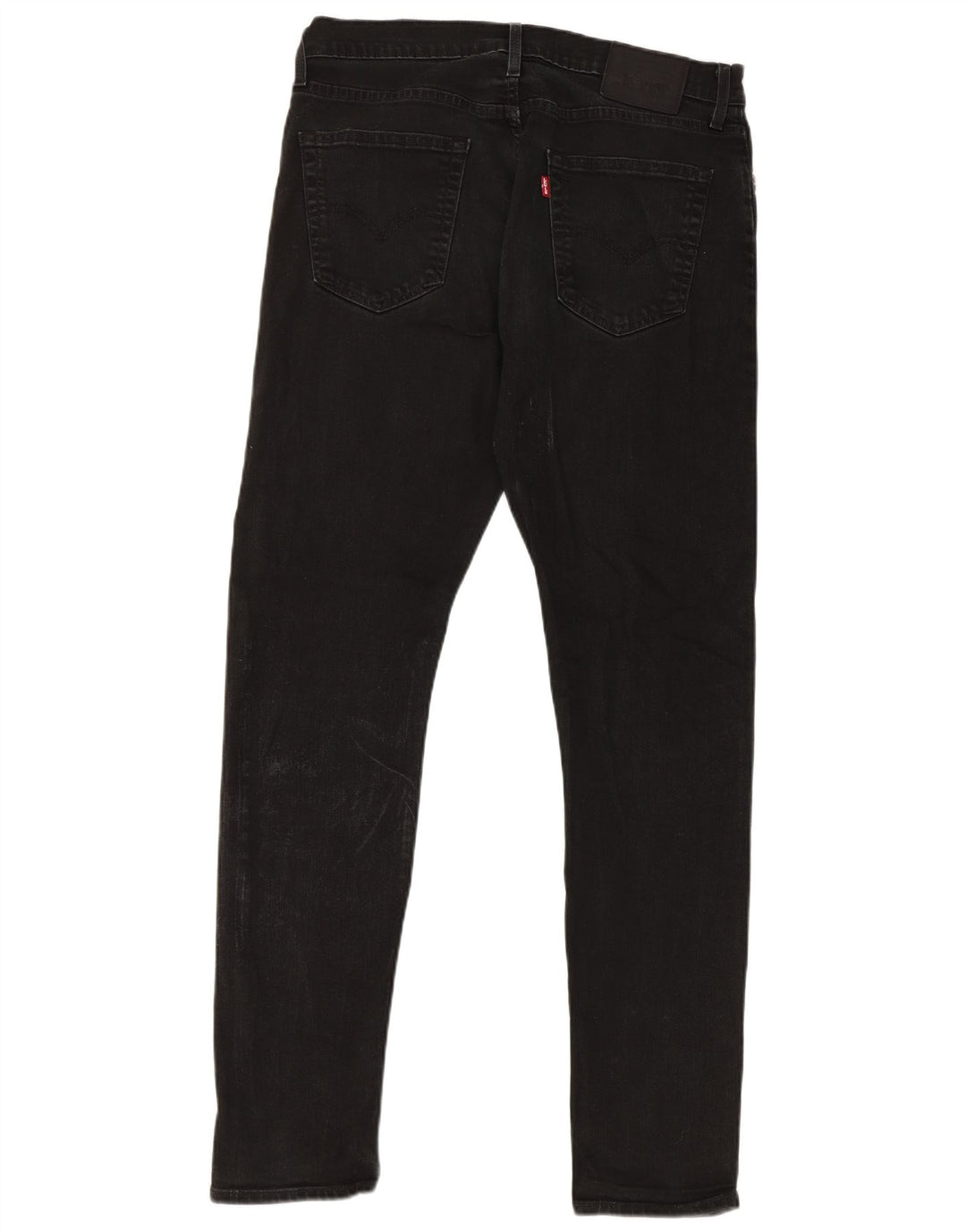 Levi's Mens 512 Slim Tapered Jeans W34 L34 Black Cotton