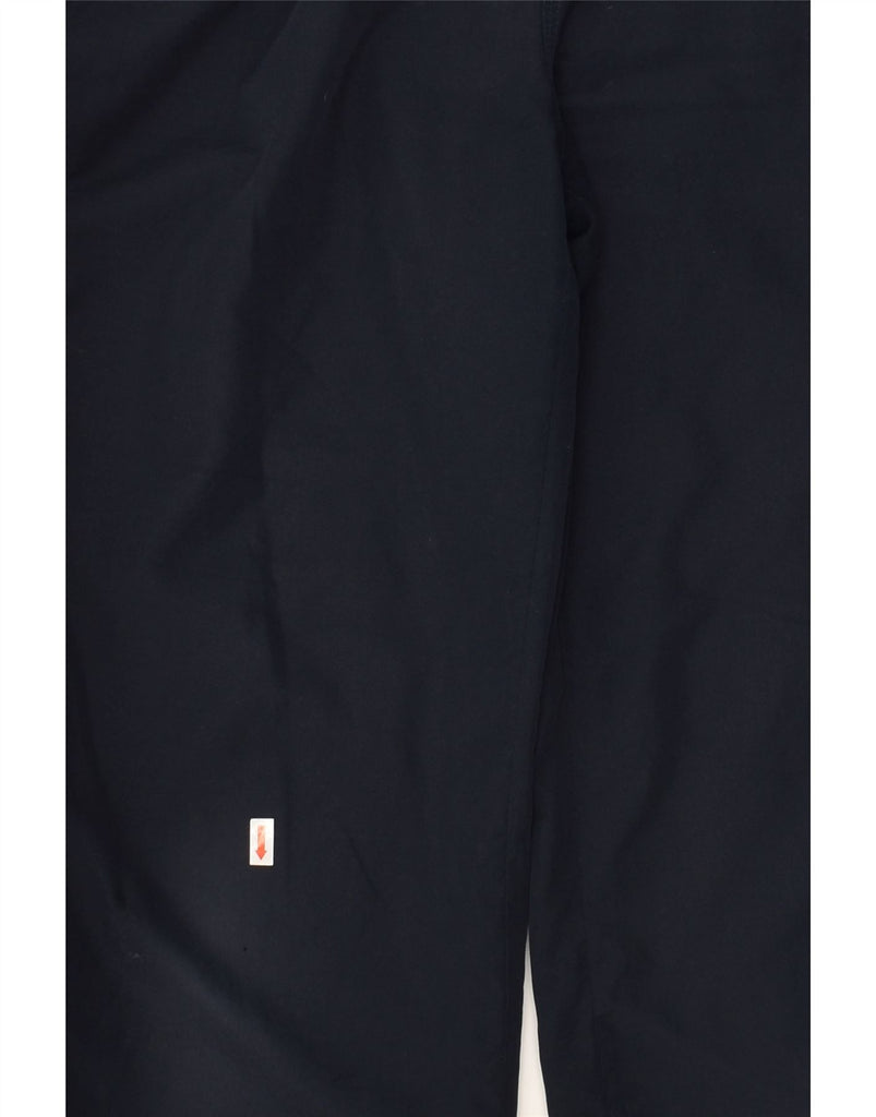 REEBOK Womens Tracksuit Trousers UK 12 Medium Navy Blue | Vintage Reebok | Thrift | Second-Hand Reebok | Used Clothing | Messina Hembry 