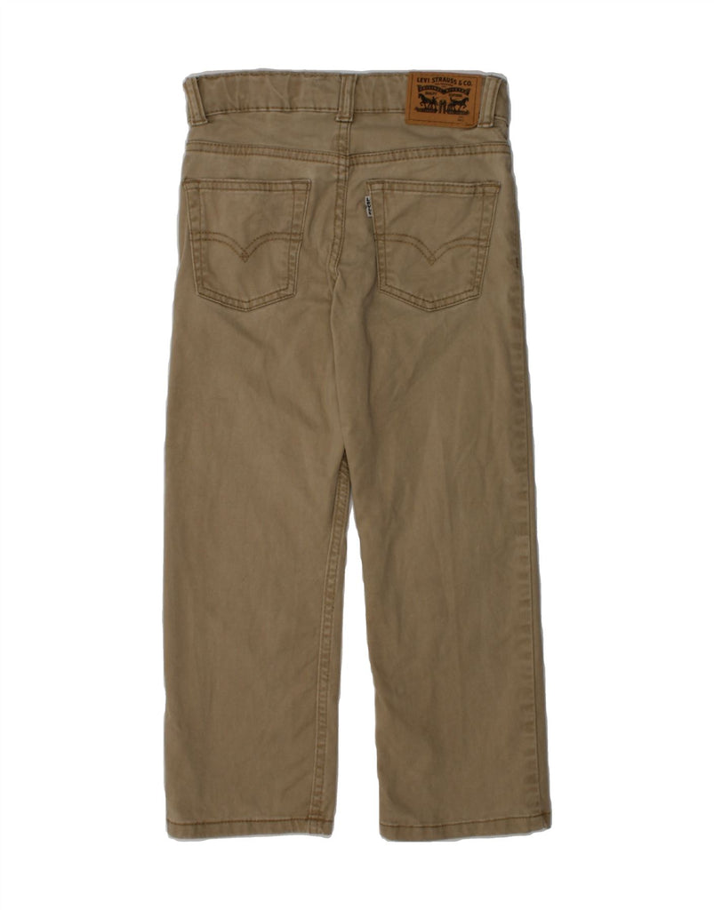 LEVI'S Boys 514 Straight Casual Trousers 5-6 Years W22 L19 Brown Cotton | Vintage Levi's | Thrift | Second-Hand Levi's | Used Clothing | Messina Hembry 