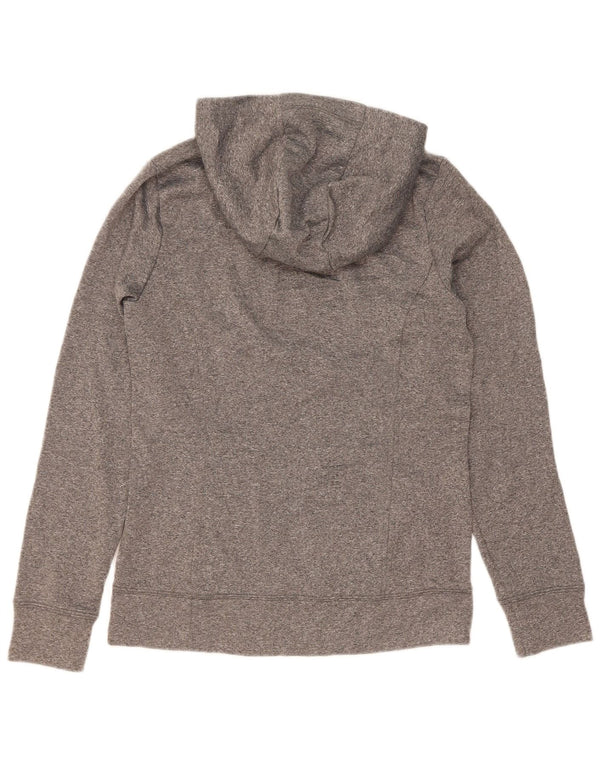 The North Face Womens Graphic Hoodie Jumper UK 10 Small Grey Polyester