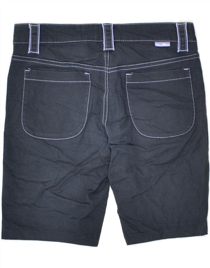 CONTE OF FLORENCE Womens Casual Shorts EU 38 Medium W26  Navy Blue Cotton | Vintage Conte of Florence | Thrift | Second-Hand Conte of Florence | Used Clothing | Messina Hembry 