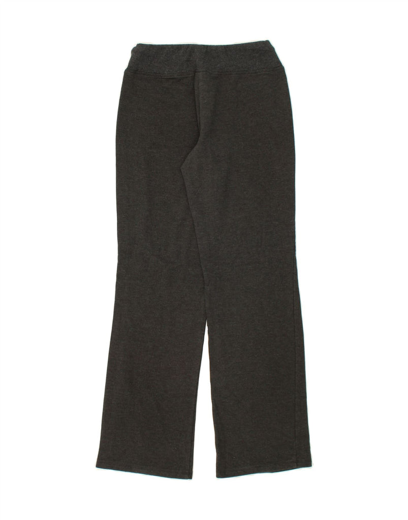 EDDIE BAUER Womens Tracksuit Trousers UK 10 Small  Grey Cotton Vintage Eddie Bauer and Second-Hand Eddie Bauer from Messina Hembry 
