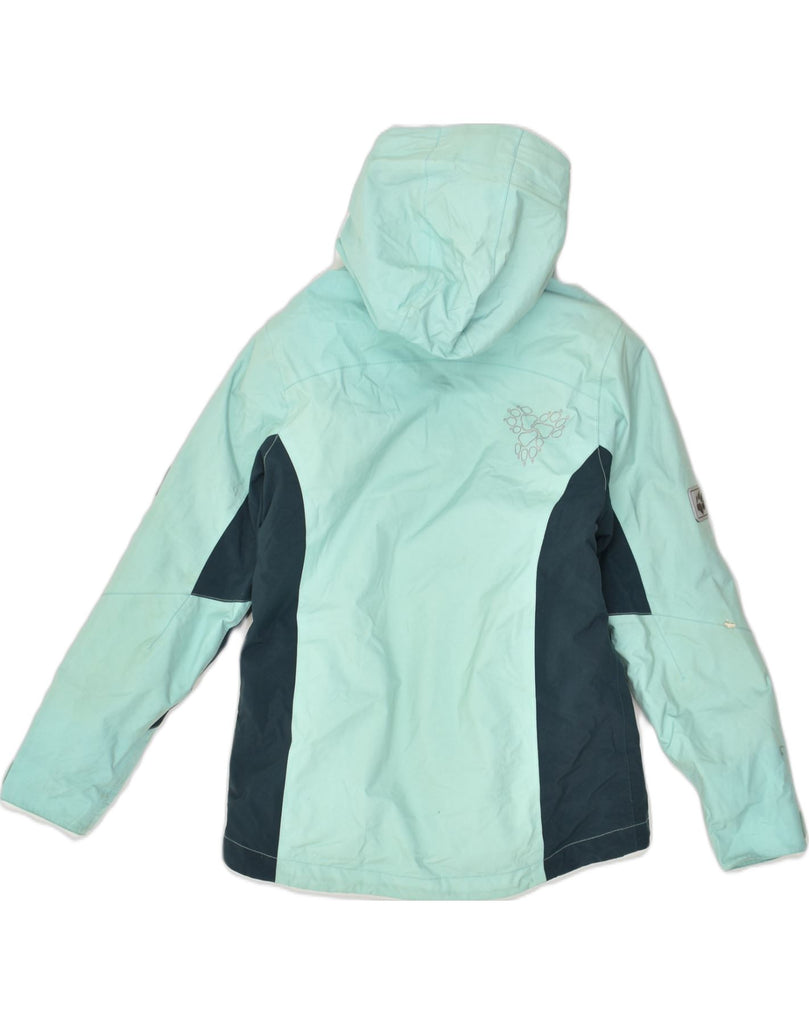 JACK WOLFSKIN Boys Hooded Windbreaker Jacket 9-10 Years Turquoise | Vintage Jack Wolfskin | Thrift | Second-Hand Jack Wolfskin | Used Clothing | Messina Hembry 