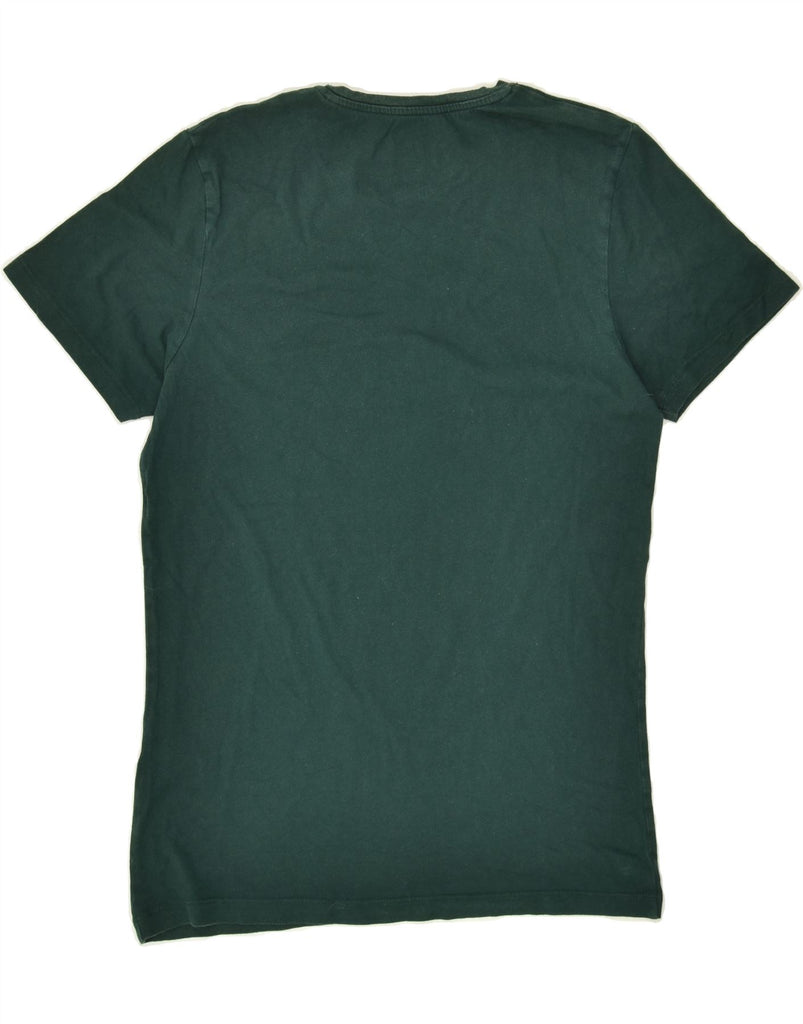 JACK & JONES Mens Graphic T-Shirt Top Medium Green | Vintage Jack & Jones | Thrift | Second-Hand Jack & Jones | Used Clothing | Messina Hembry 