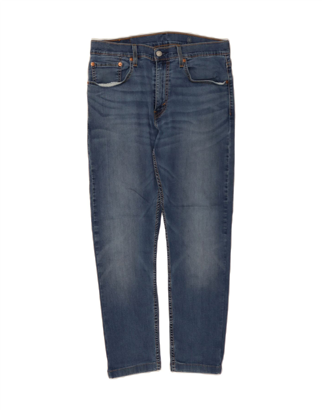 LEVI'S Mens 512 Slim Tapered Jeans W32 L27 Blue Cotton Vintage Levi's and Second-Hand Levi's from Messina Hembry 