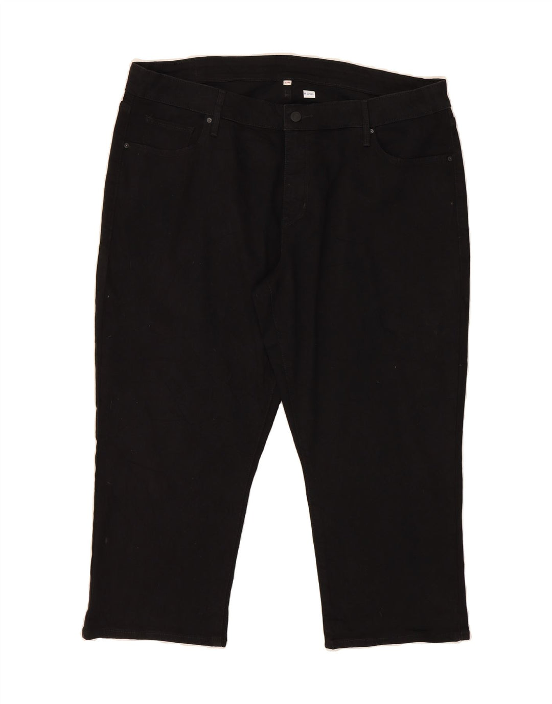 LEVI'S Womens Bermuda Denim Shorts US 22 3XL W40 Black Cotton Vintage Levi's and Second-Hand Levi's from Messina Hembry 