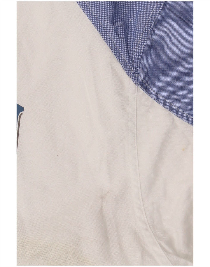 JECKERSON Mens Graphic Short Sleeve Shirt XL Blue Colourblock