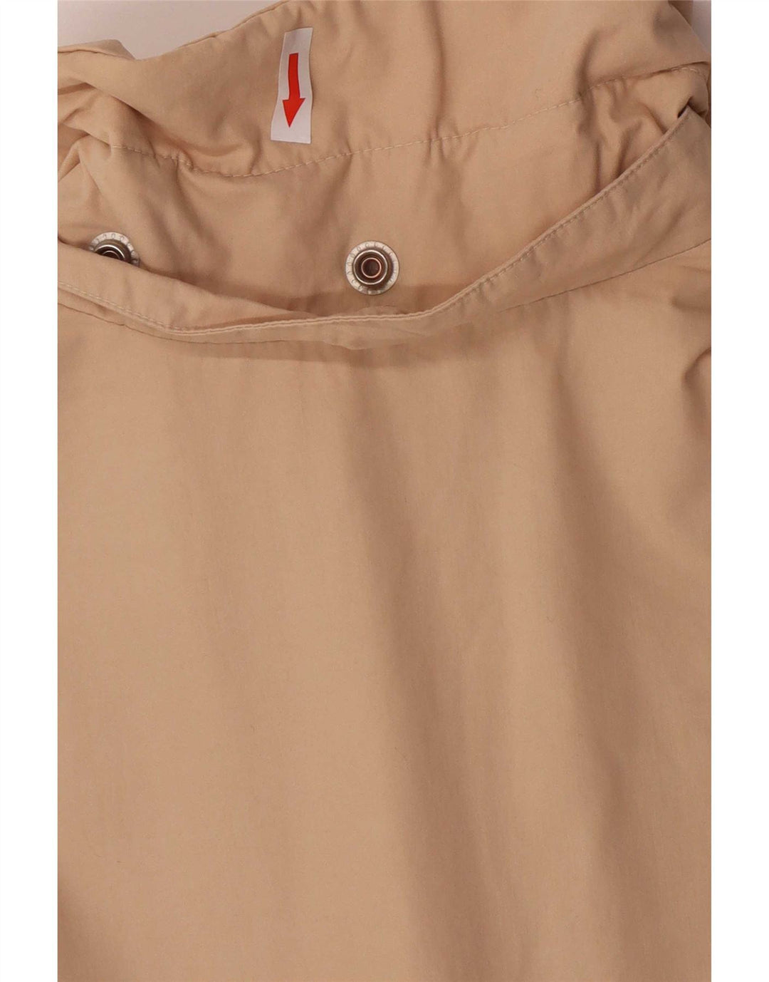 Gas Womens Regular Fit Windbreaker Jacket UK 16 Large Beige Cotton