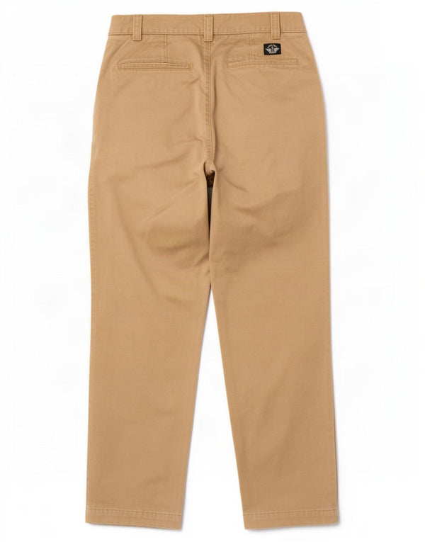 Dockers Mens Khakis Loose Fit Chino Trousers W32 L30 Khaki Cotton