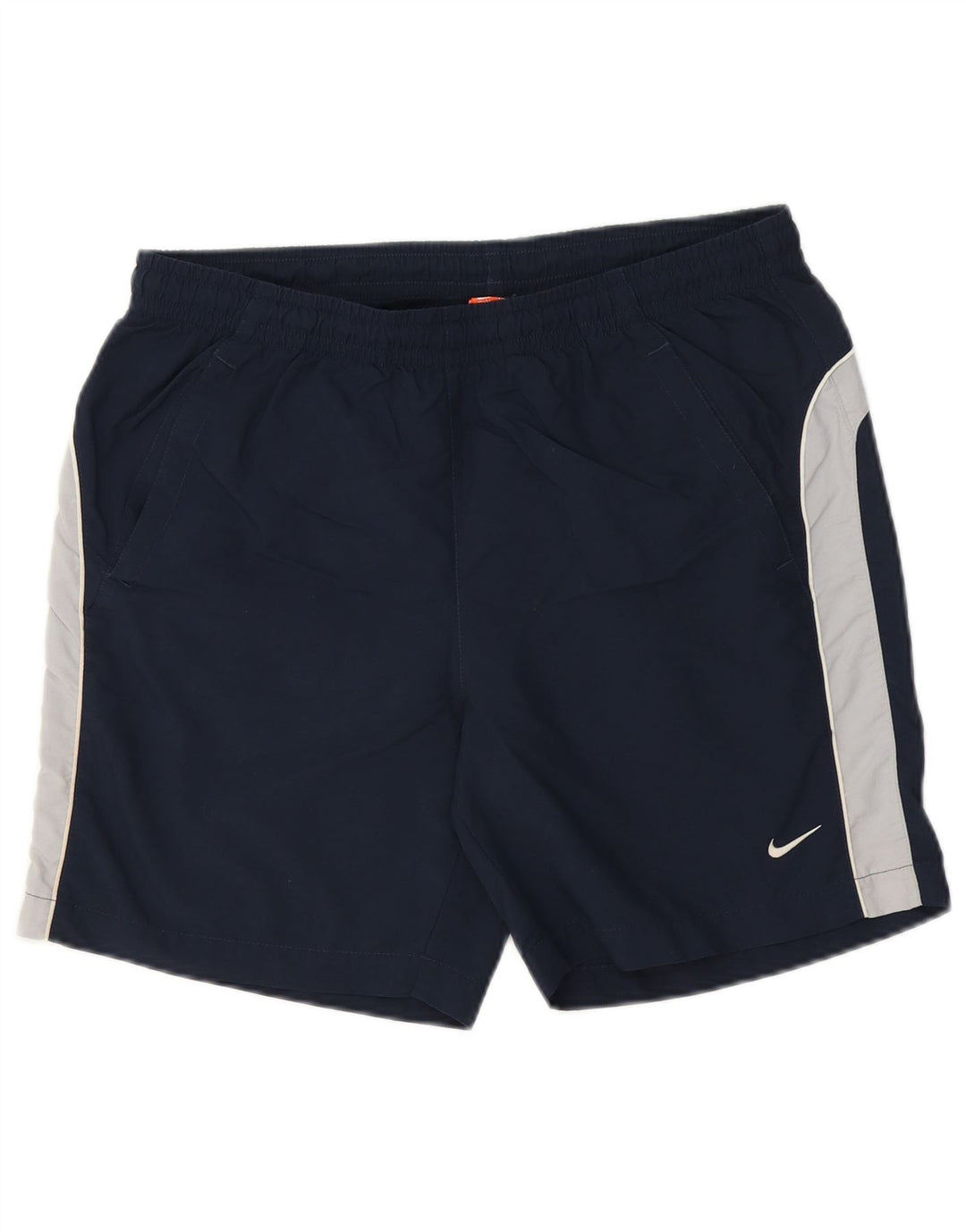Nike Mens Swimming Shorts Medium Navy Blue Colourblock Polyester