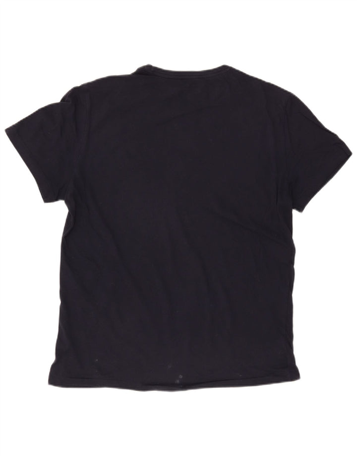 POLO RALPH LAUREN Mens T-Shirt Top Medium Navy Blue